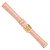 deBeer Pink Chronograph Crocodile-Grain Leather Watch Band BA101, BAY101-12, View 23