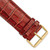 deBeer Havana Chronograph Crocodile-Grain Leather Watch Band BA104, BAY104-28, View 73