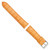 deBeer Orange Chronograph Crocodile-Grain Leather Watch Band BA110, BA110-22, BA110-24, View 3