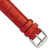 deBeer Red Chronograph Crocodile-Grain Leather Watch Band BA111, BA111-18, BA111L-18, View 13