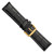 deBeer Black Chronograph Crocodile-Grain Leather Watch Band BA127, BAY127-24, View 29