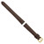 deBeer Brown Lizard-Grain Leather Watch Band BA16, BA16-14, View 8