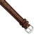 deBeer Brown Alligator-Grain Leather Watch Band BA23, BA23ELW-16, View 49