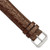 deBeer Brown Alligator-Grain Leather Watch Band BA23, BA23ELW-20, View 59