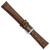 deBeer Brown Alligator-Grain Leather Watch Band BA23, BA23LW-19, View 86