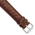 deBeer Brown Alligator-Grain Leather Watch Band BA23, BA23LW-20, View 87