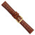 deBeer Brown Alligator-Grain Leather Watch Band BA23, BA23S-16, BA23S-18, View 91