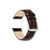 deBeer Brown Crocodile-Grain Leather Watch Band 120W, 120W-12, 120W-14, View 3