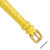 deBeer Yellow Chronograph Crocodile-Grain Leather Watch Band 122C, 122CY-12, View 2