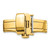 Gold-Tone Stainless Steel Replacement Watch Band Buckle BA328