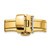 Gold-Tone Stainless Steel Replacement Watch Band Buckle BA328, BA328-14, View 2