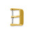 Gold-Tone Stainless Steel Replacement Watch Band Buckle BA427, BA427-18, View 4