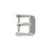 Silver-Tone Stainless Steel Replacement Watch Band Buckle BA428, BA428-12, BA428-14, View 3