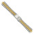 deBeer Two-Tone Jubilee-Style Stainless Steel Watch Band BA230, BA230, View 2