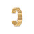 deBeer Gold-Tone Jubilee-Style Stainless Steel Watch Band BA232, BA232, View 3