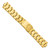 deBeer Gold-Tone Oyster-Style Stainless Steel Watch Band BA247, BA247, View 2