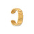 deBeer Gold-Tone Oyster-Style Stainless Steel Watch Band BA247, BA247, View 3