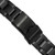 deBeer Black Oyster-Style PVD-Plated Stainless Steel Watch Band BA259