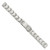 deBeer Silver-Tone Oyster-Style Stainless Steel Watch Band BA264, BA264, View 2