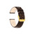 deBeer Brown Genuine Caiman Leather Watch Band BA128, BA128-10, BA128-13, View 3