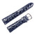 deBeer Navy Genuine Crocodile Leather Watch Band 422Y