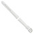 deBeer White Chronograph Crocodile-Grain Leather Watch Band BA108, BA108-14, View 6