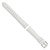 deBeer White Chronograph Crocodile-Grain Leather Watch Band BA108, BA108-18, BA108L-18, View 14
