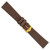 deBeer Brown Flat Suede Leather Watch Band BA119, BA119-19, View 25