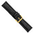 deBeer Black Matte Alligator-Grain Leather Watch Band BA208, BA208-24, View 30
