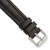 deBeer Black Matte Alligator-Grain Leather Watch Band BA208, BAW208-16, View 39