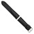 deBeer Black Matte Alligator-Grain Leather Watch Band BA208, BAW208-24, View 55