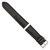 deBeer Black Matte Alligator-Grain Leather Watch Band BA208, BAW208-26, View 58