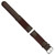 deBeer Brown Nylon and Leather Watch Band BA139, BA139-20, View 16