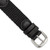 deBeer Black Nylon and Leather Watch Band BA21