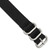 deBeer Black Nylon Watch Band BA227