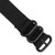 deBeer Black Nylon Watch Band BA227, BAB227-20, View 12