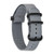 deBeer Gray Nylon Watch Band BA381, BAB381-20, BAB381-22, View 7