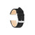 deBeer Black Nylon and Leather Watch Band BA383, BA383-18, BA383-20, View 3