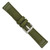 deBeer Olive Nylon and Leather Watch Band BA384, BA384-22, BA384-24, View 12