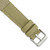 deBeer Beige Nylon and Leather Watch Band BA385, BA385-20, View 6