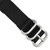 deBeer Black Ballistic Nylon Watch Band BA389, BA389-20, View 4