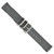 deBeer Gray Ballistic Nylon Watch Band BA391, BA391-18, View 3