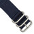 deBeer Navy Ballistic Nylon Watch Band BA392, BA392-24, View 10