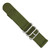deBeer Olive Ballistic Nylon Watch Band BA395, BA395-24, View 13