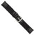 deBeer Black Nylon and Leather Quick-Release Watch Band BA21QR, BA21QR-19, View 11