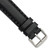 deBeer Black Oil Leather Watch Band BAW321, BAW321-20, View 6