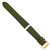 deBeer Olive Nylon and Leather Watch Band BA387, BA387-22, View 10