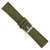 deBeer Olive Nylon and Leather Watch Band BA387, BAW387-24, View 23