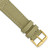 deBeer Beige Nylon and Leather Watch Band BA388, BA388-20, View 8