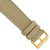 deBeer Beige Nylon and Leather Watch Band BA388, BA388-24, View 16